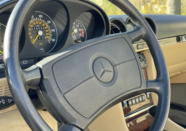Mercedes-Benz SL cena 139000 przebieg: 90000, rok produkcji 1987 z Luboń małe 781